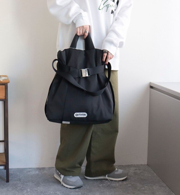 OUTDOOR PRODUCTS/アウトドアプロダクツ】Puilting 2way Tote Bag