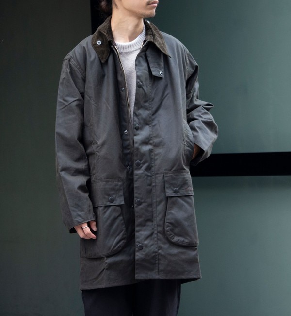 80s Barbour northumbria　c42　バブアー　ノーザンブリア素人採寸