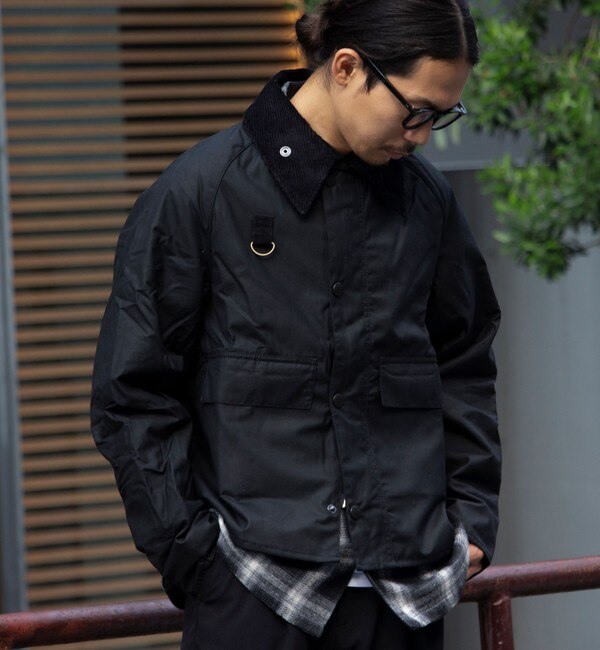 タグあり　バブアー　Barbour spey スペイ　L ブラック