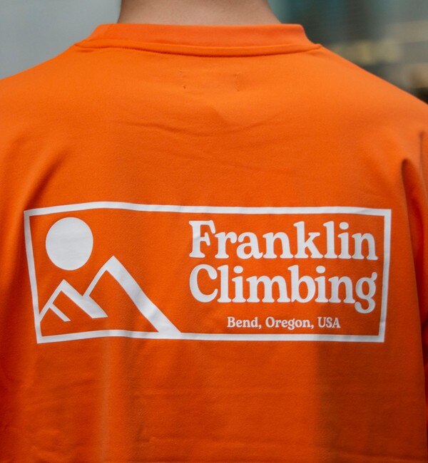 【フレディアンドグロスター】【限定展開】【Franklin Climbing/フランクリンクライミング】グラフィックロンTee グリーン M