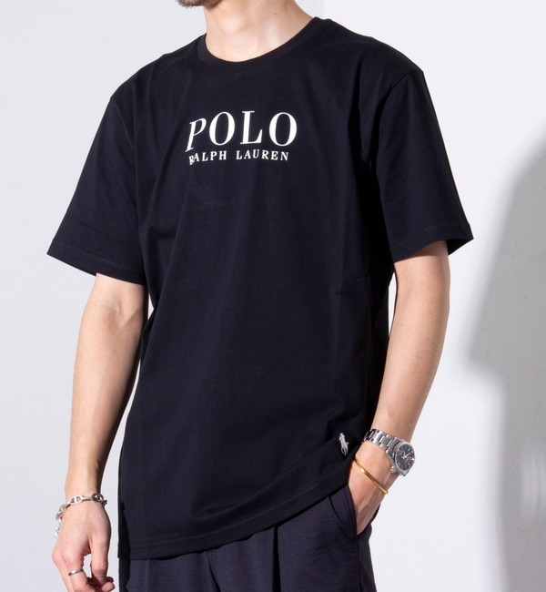 【POLO RALPH LAUREN/ポロ ラルフ ローレン】プリント ロゴTシャツ クルーネック