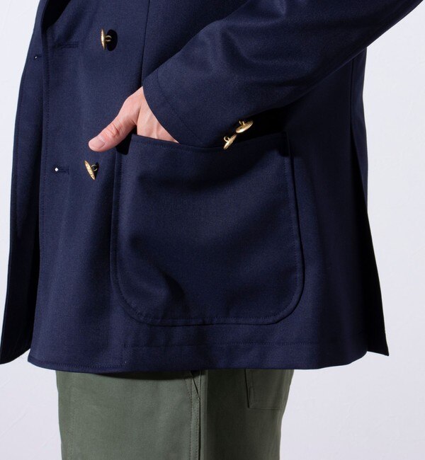 【GLOSTER/グロスター】NAVY BLAZER ネイビーブレザー 紺ブレ 金ボタン ダブル