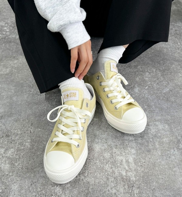 ファッションメンズなら|【フレディアンドグロスター/FREDY&GLOSTER】 【CONVERSE/コンバース】オールスターライトシャイニーキャンバス