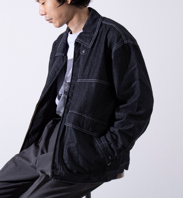 メンズファッションの一押し|【フレディアンドグロスター/FREDY&GLOSTER】 【GLOSTER/グロスター】DENIM/デニム ジップブルゾン