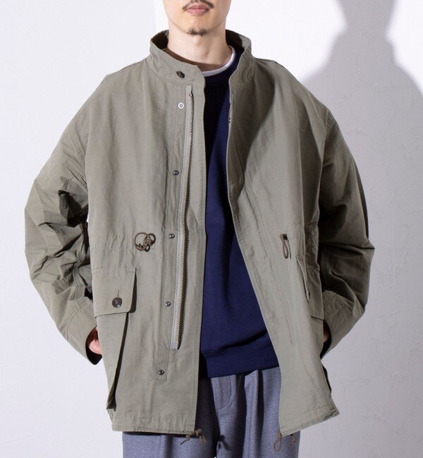 ARMY TWILL/アーミーツイル】military HALF COAT ミリタリー