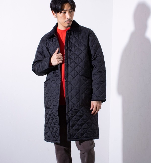 人気メンズファッション|【フレディアンドグロスター/FREDY&GLOSTER】 【Barbour】SELECT LONG LIDDESDALE QUILTED JACKET