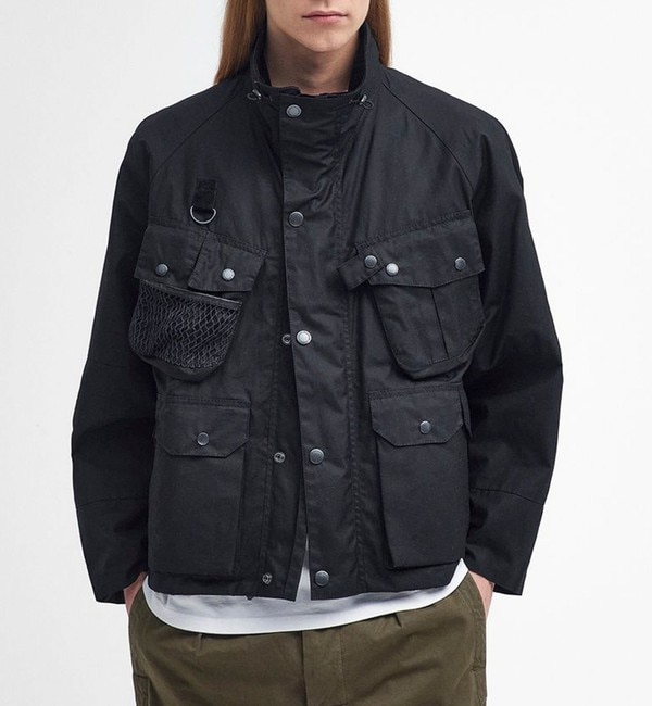 メンズファッションなら|【フレディアンドグロスター/FREDY&GLOSTER】 【Barbour/バブアー】MODIFIED DRYFLY WAX JACKET