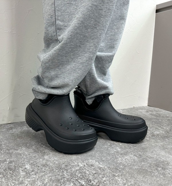 人気ファッションメンズ|【フレディアンドグロスター/FREDY&GLOSTER】 【crocs/クロックス】STOMP SHORTY BOOT