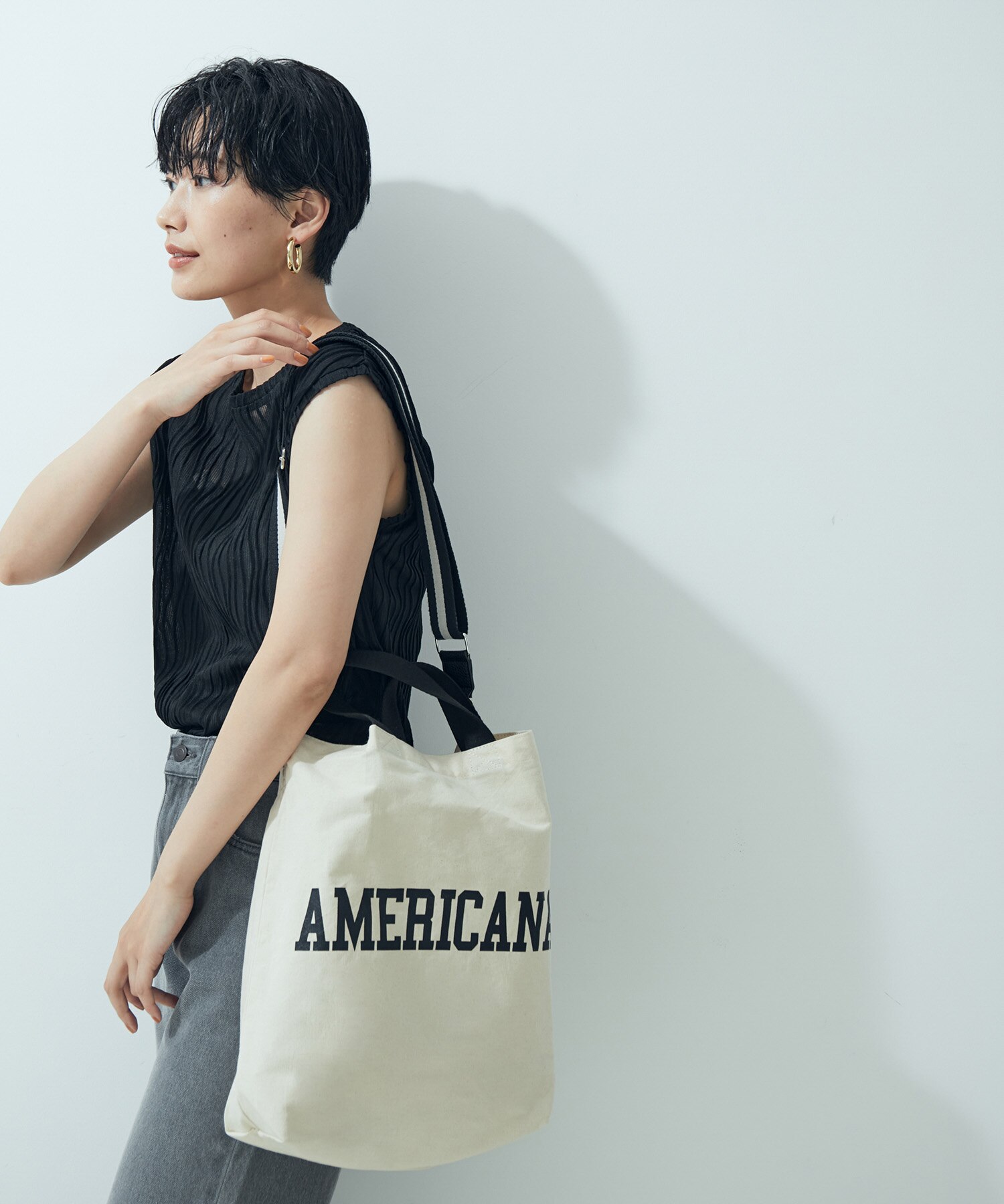 されていま AMERICANA AMRCN 2WAYスウェットの通販 by ブランド古着