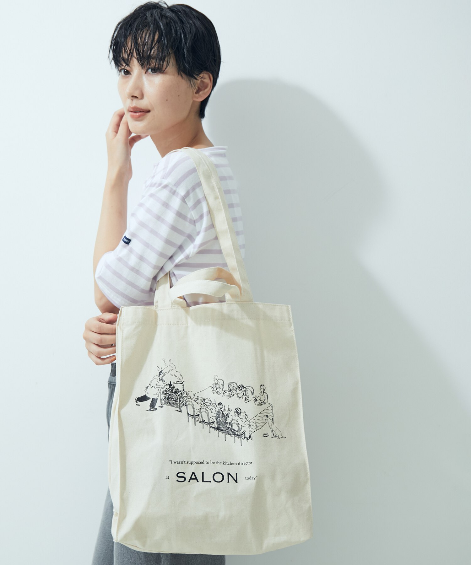 Ryuto Miyake for SALON】マルシェトートバッグ|SALON adam et rope