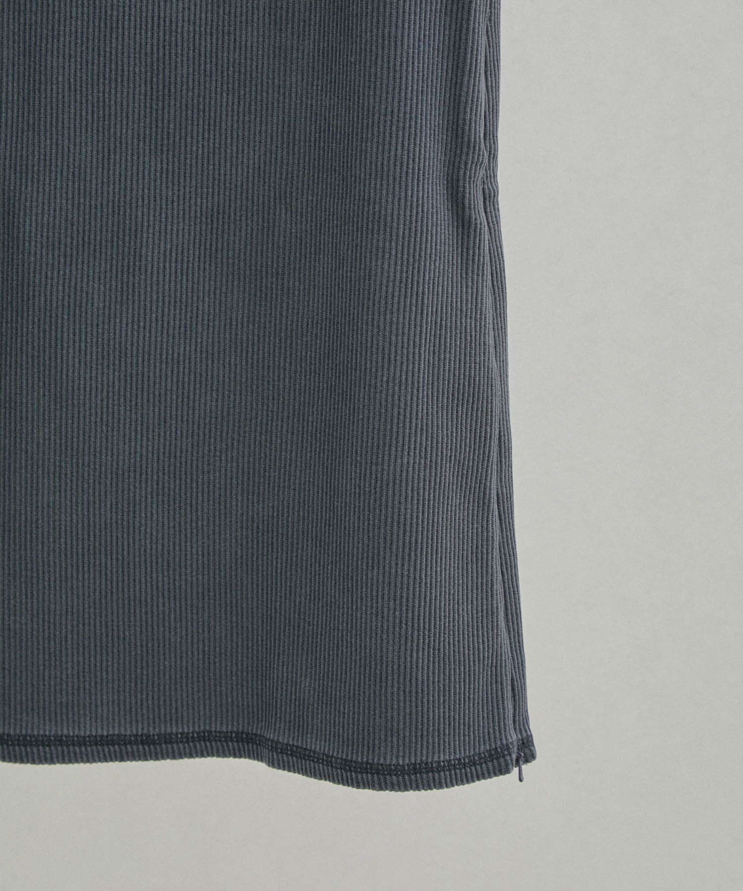 【セットアップ対応・手洗い可能】ガーメントダイリブタイトスカート