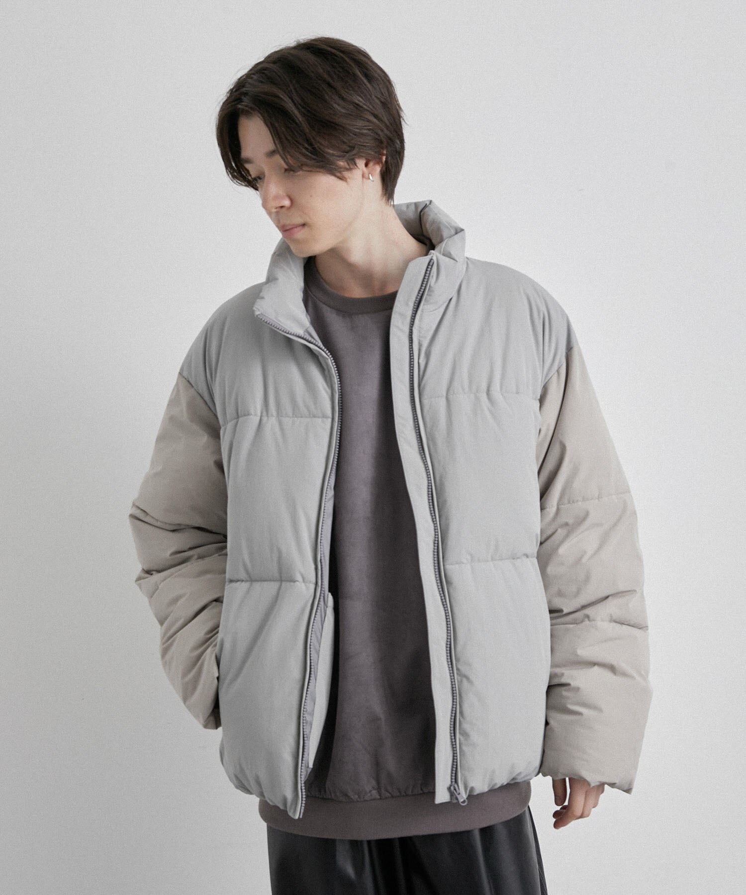 Stretch Loose Fiber Down Jacket / ストレッチルーズファイバーダウン