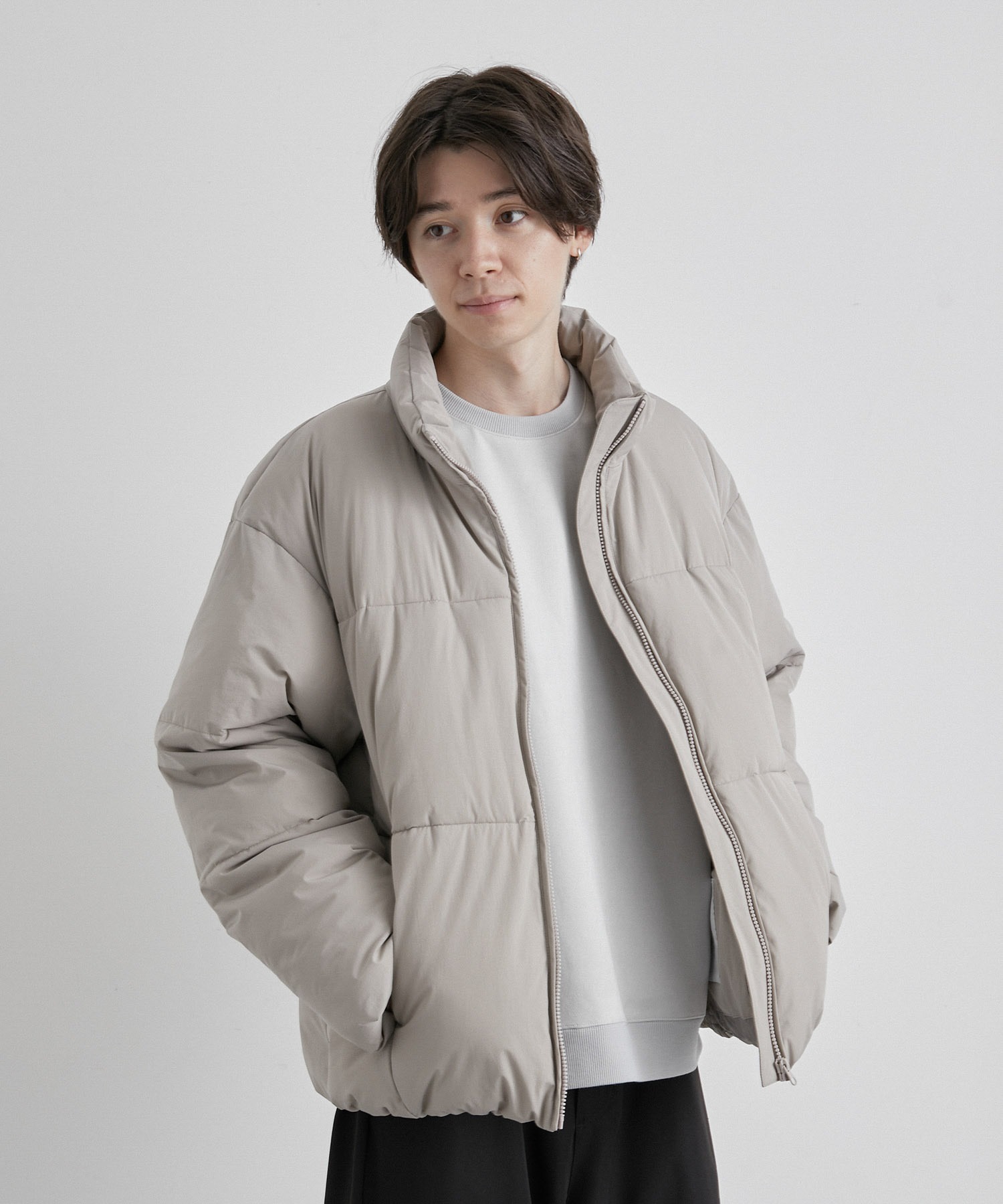 Stretch Loose Fiber Down Jacket / ストレッチルーズファイバーダウンジャケット