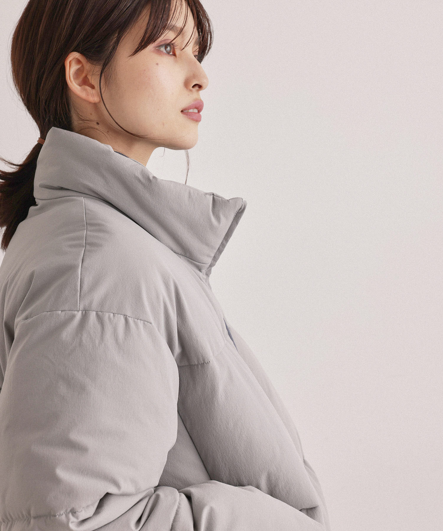 Stretch Loose Fiber Down Jacket / ストレッチルーズファイバーダウン