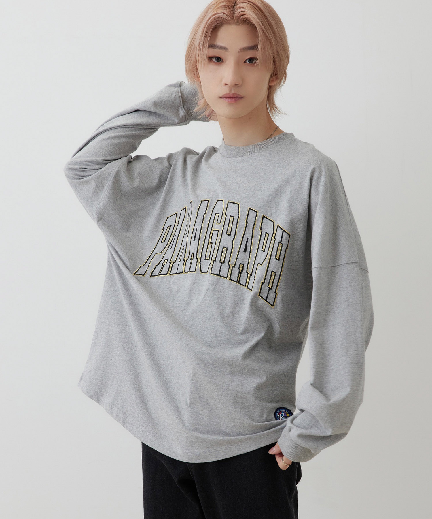 PARAGRAPH/ARCH LOGO LONG SLEEVE TEE/NO.22/22SS|JUNRed(ジュンレッド