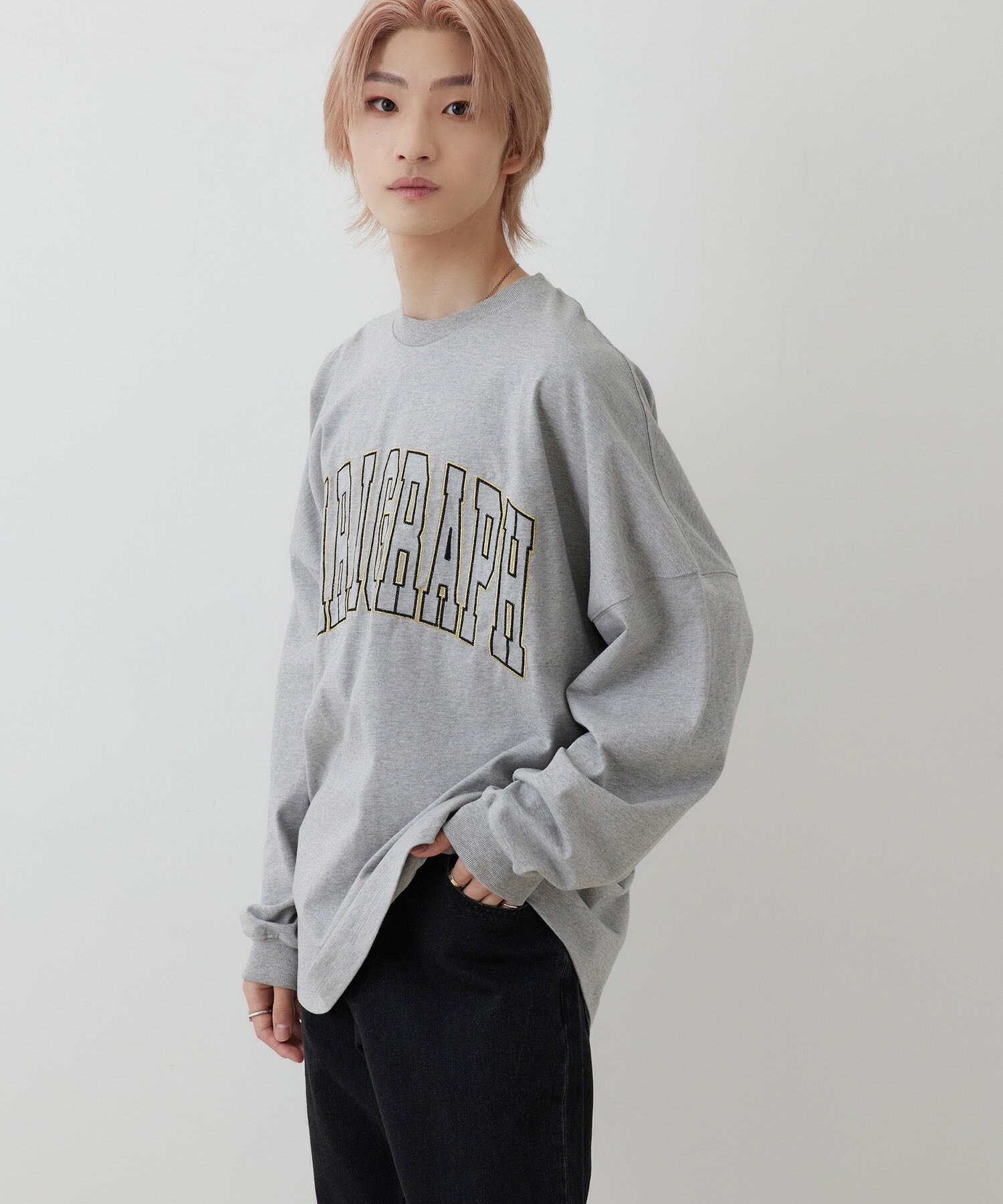 PARAGRAPH/ARCH LOGO LONG SLEEVE TEE/NO.22/22SS|JUNRed(ジュンレッド