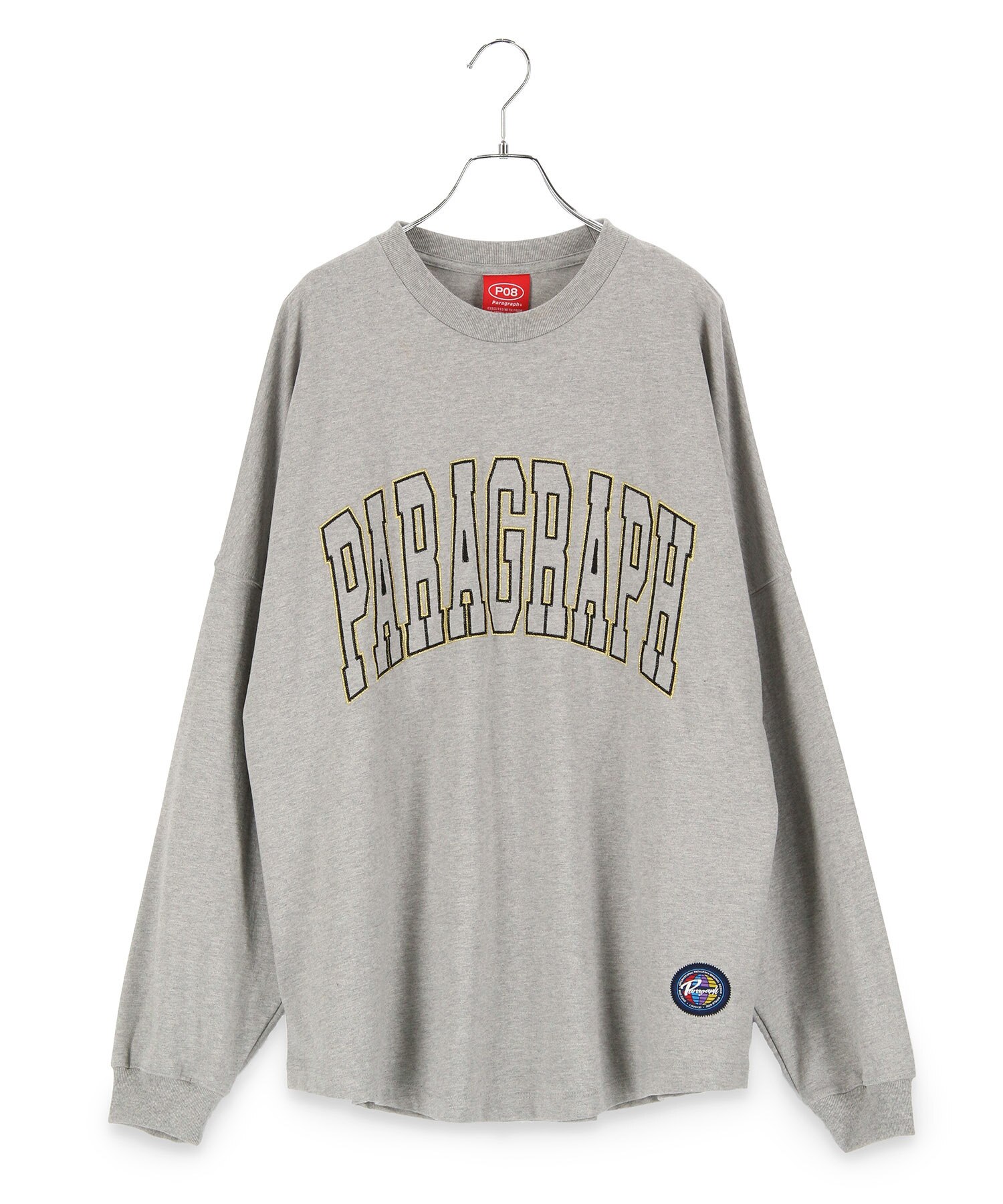 PARAGRAPH/ARCH LOGO LONG SLEEVE TEE/NO.22/22SS|JUNRed(ジュンレッド