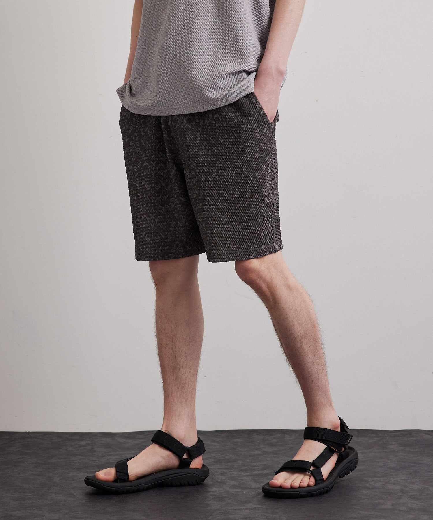 ウェーブワッフルショートパンツ