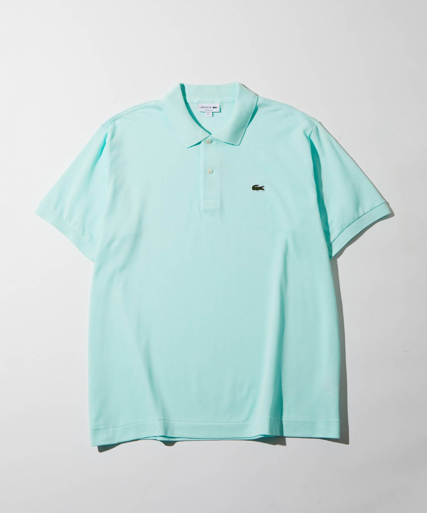 LACOSTE L1212ポロシャツ ライトグリーン - ポロシャツ