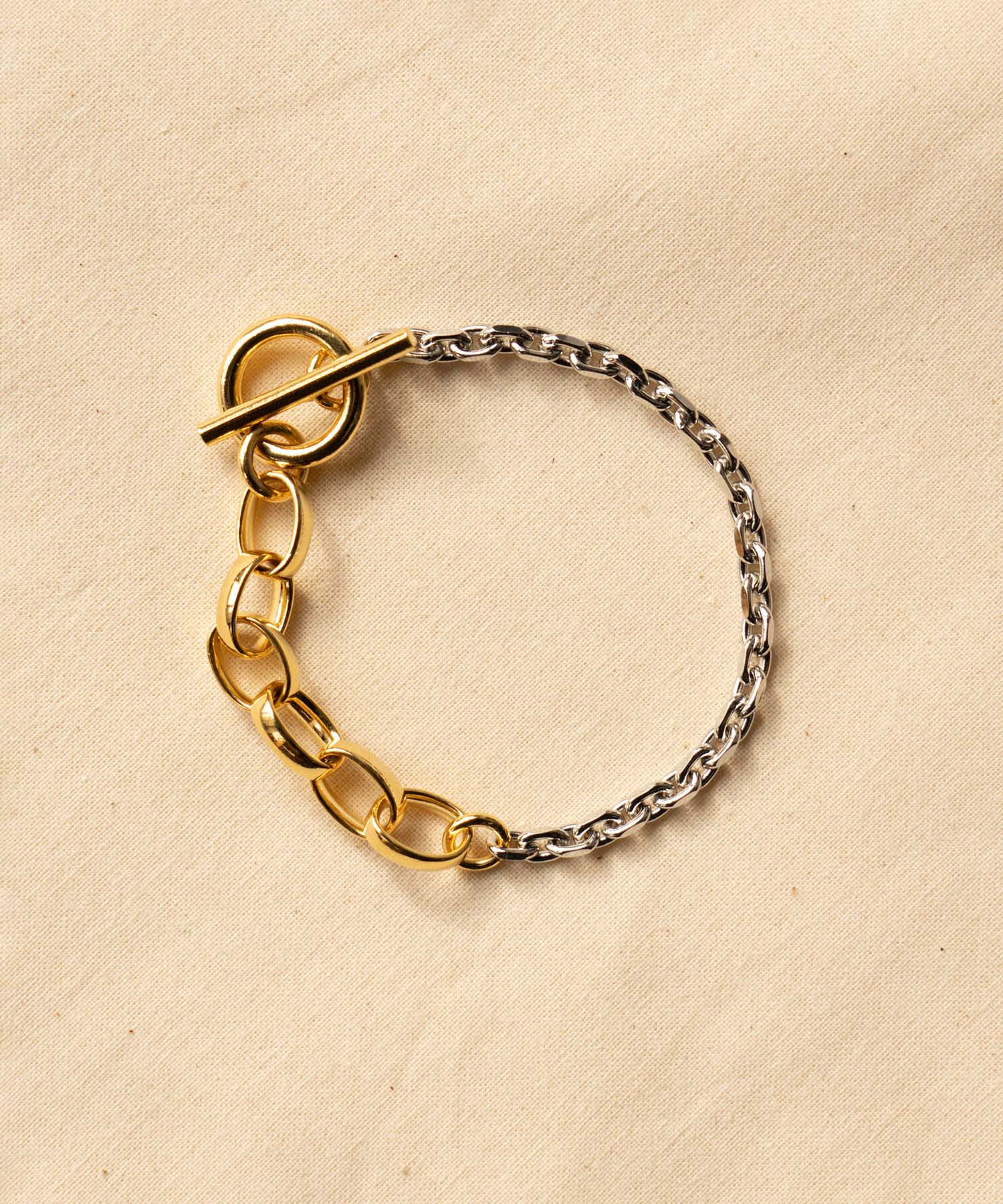 ital. from JUNRed / gold combine bracelet O