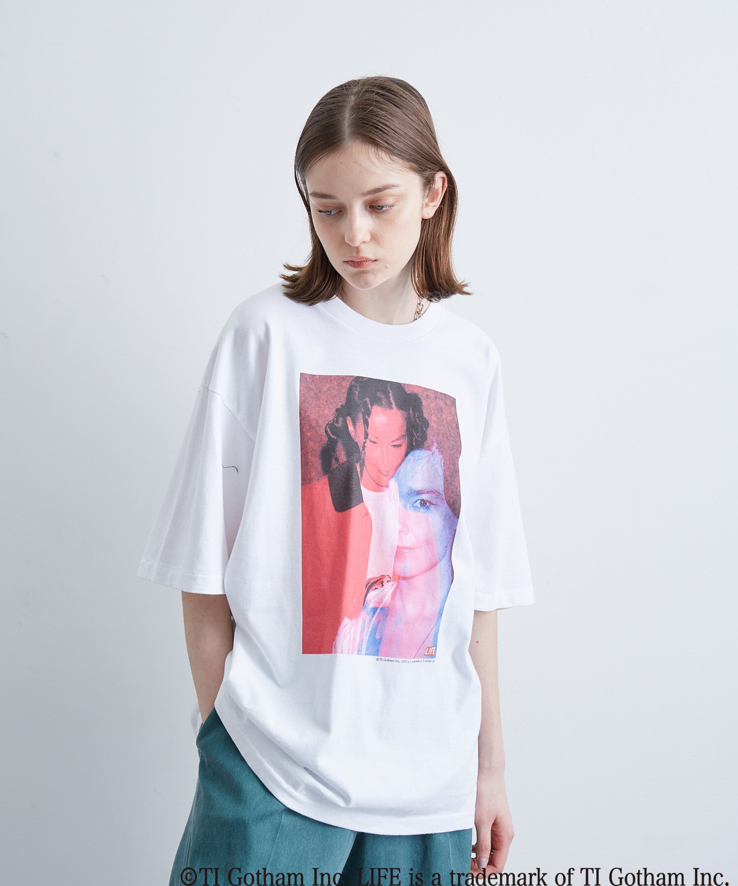 【LIFE別注】photo collage T-shirts / フォトコラージュTシャツ