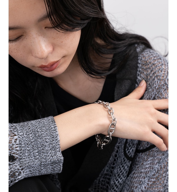 モテ系メンズファッション|【ジュンレッド/JUNRed】 ital. from JUNRed / gradient anchor bracelet