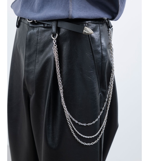 人気メンズファッション|【ジュンレッド/JUNRED】 ital. from JUNRed / 2way triple wallet chain