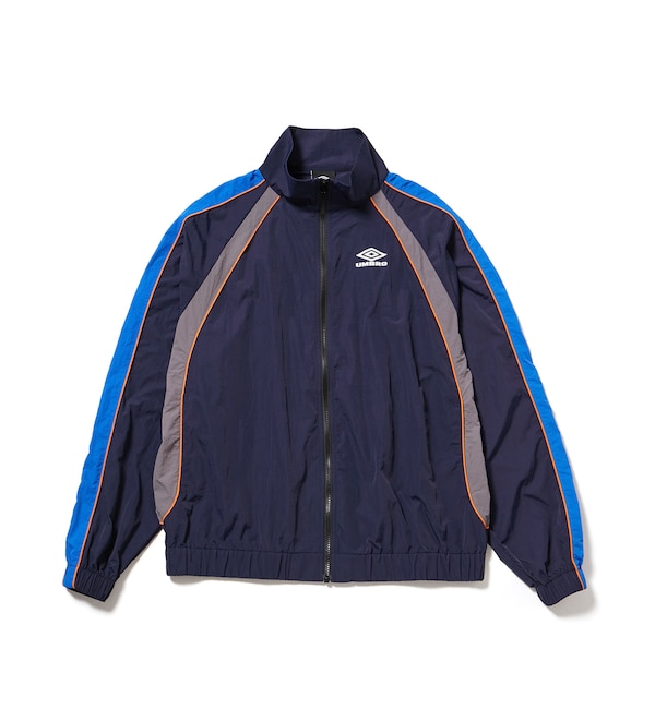 モテ系メンズファッション|【ジュンレッド/JUNRED】 【梅田サイファー ×UMBRO×JUNRED】セットアップ対応ナイロントラックジャケット