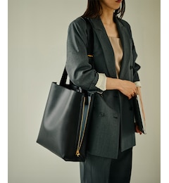 【A4対応】【通勤】【E'POR】Y BAG Shoulder Large（サイドジップショルダーバッグ）【WEB限定/一部店舗限