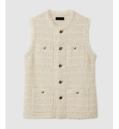 【COOHEM】BASIC TWEED VEST (コーヘン/ベーシックツイードベスト)