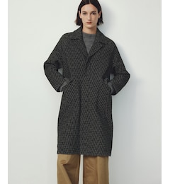 【COOHEM】HERRINGBONE TWEED COAT(コーヘン/ヘリンボーンツイードコート)