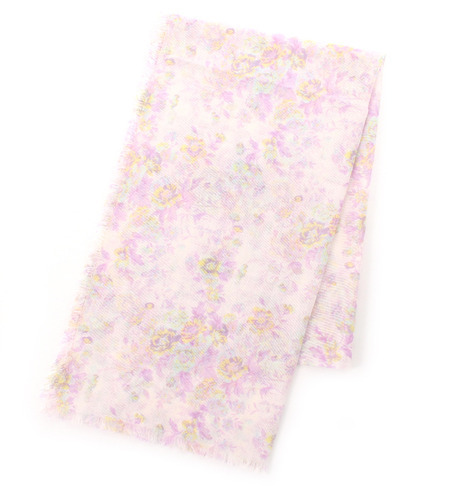 【ビス/ViS】 【抗菌・防臭】花柄ストール [3000円(税込)以上で送料無料]