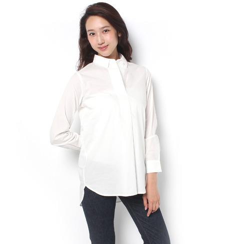 【ビス/ViS】 スキッパーシャツチュニック [送料無料]
