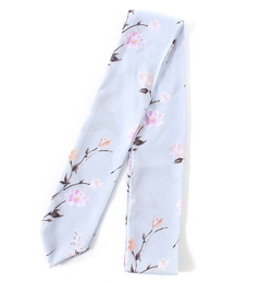 【ビス/ViS】 小花柄ナロースカーフ [3000円(税込)以上で送料無料]