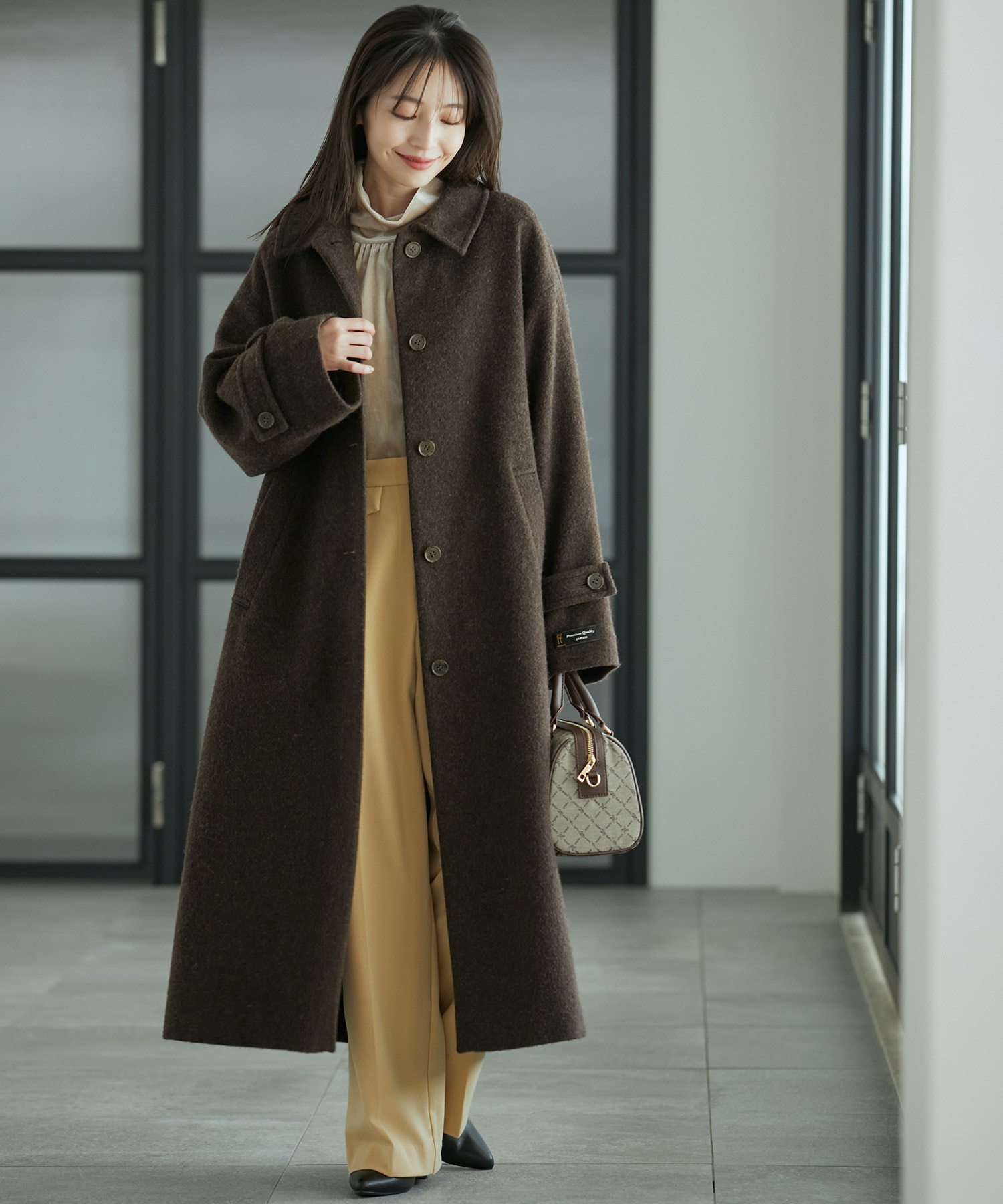 IIROT Stand Fall Collar Coat - ステンカラーコート