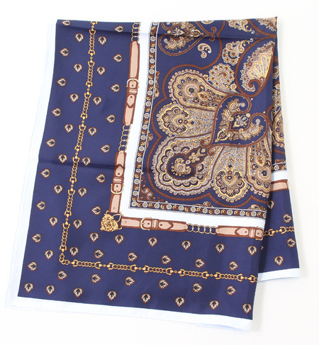 ペイズリープリントスカーフ