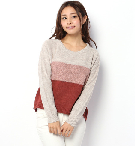 アルパカ混イタリー糸TOPS