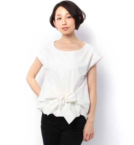 タイプライタークロスリボンブラウス