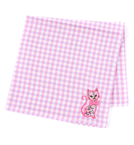 LIBERTYキャットガーゼハンカチ
