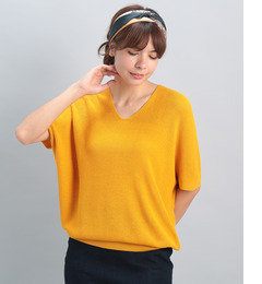 【ロペピクニック/ROPE’ PICNIC】 片畦半袖ドルマンプルオーバー [3000円(税込)以上で送料無料]