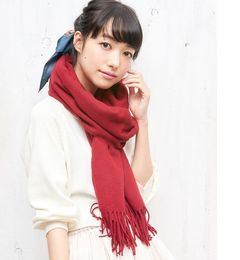 【ロペピクニック/ROPE’ PICNIC】 ソリッドカラーストール [3000円(税込)以上で送料無料]