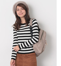 【ロペピクニック/ROPE’ PICNIC】 リブ編ニット [3000円(税込)以上で送料無料]