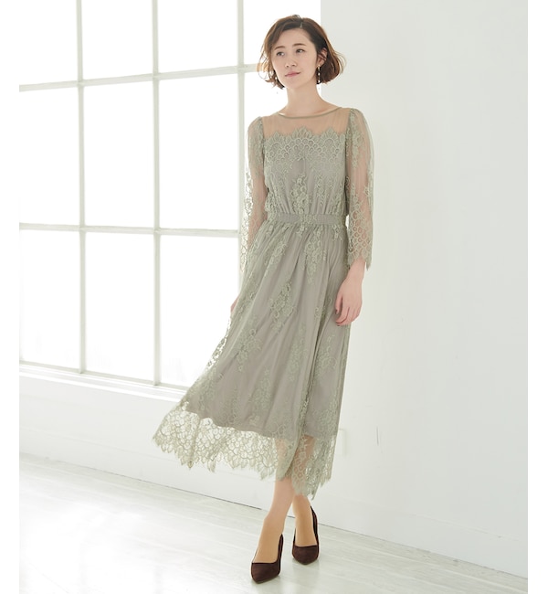 Mon E Toile 結婚式にも レースdress Rope Picnic ロペピクニック の通販 アイルミネ