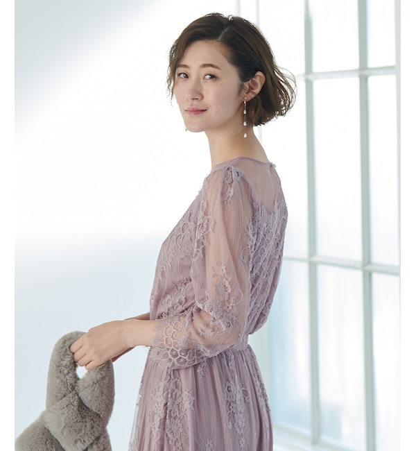 Mon E Toile 結婚式にも レースdress Rope Picnic ロペピクニック の通販 アイルミネ