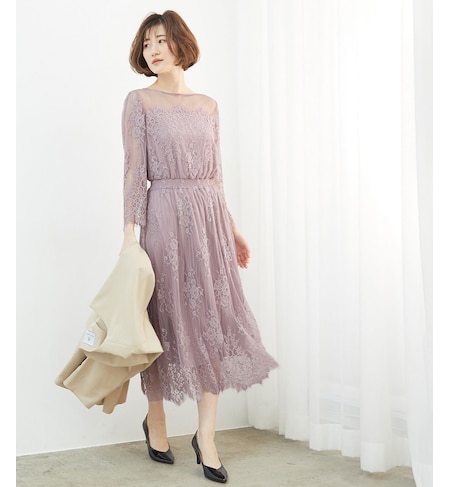 Mon E Toile 結婚式にも レースdress Rope Picnic ロペピクニック の通販 アイルミネ