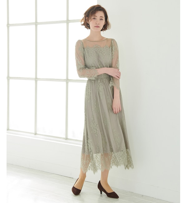 Mon E Toile 結婚式にも レースdress Rope Picnic ロペピクニック の通販 アイルミネ