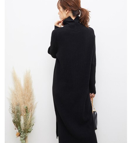 リブタートルニットワンピース Rope Picnic ロペピクニック の通販 アイルミネ リブタートルニットワンピース Rope Picnic ロペピクニック の通販 アイルミネ