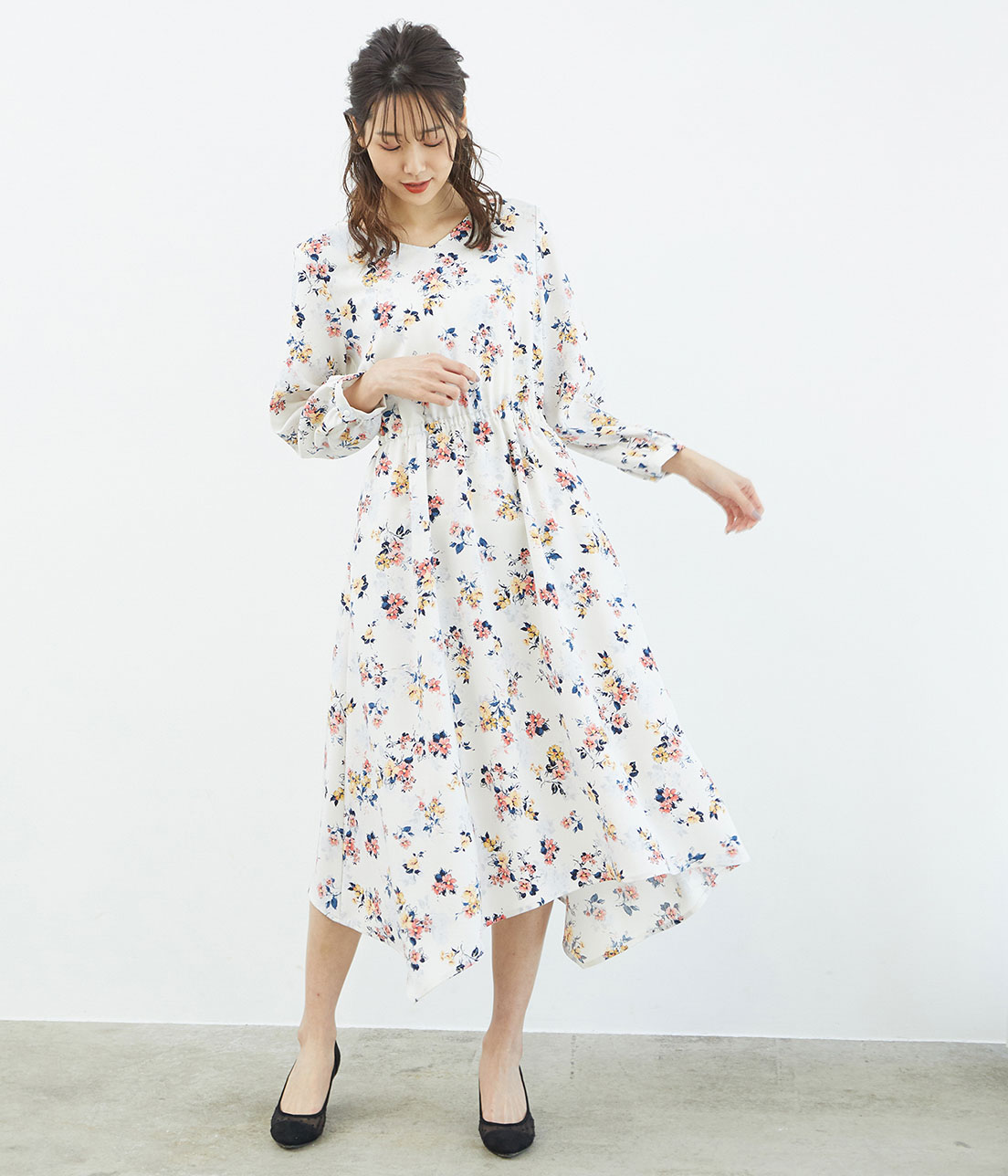 スプリングフラワーワンピース Rope Picnic ロペピクニック の通販 アイルミネ スプリングフラワーワンピース Rope Picnic ロペピクニック の通販 アイルミネ