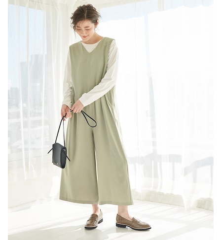 一部店舗限定 Mon E Toile 結婚式にも 2way レースガウンサロペット Rope Picnic ロペピクニック の通販 アイルミネ