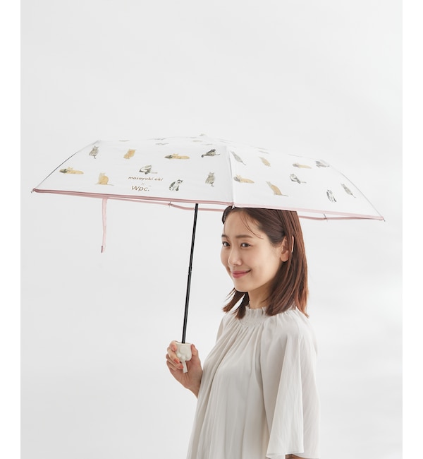 ファッションメンズお薦め|【ロペピクニック/ROPE' PICNIC】 沖昌之さん×Wpc/プラスティックアンブレにゃん折り畳み雨傘